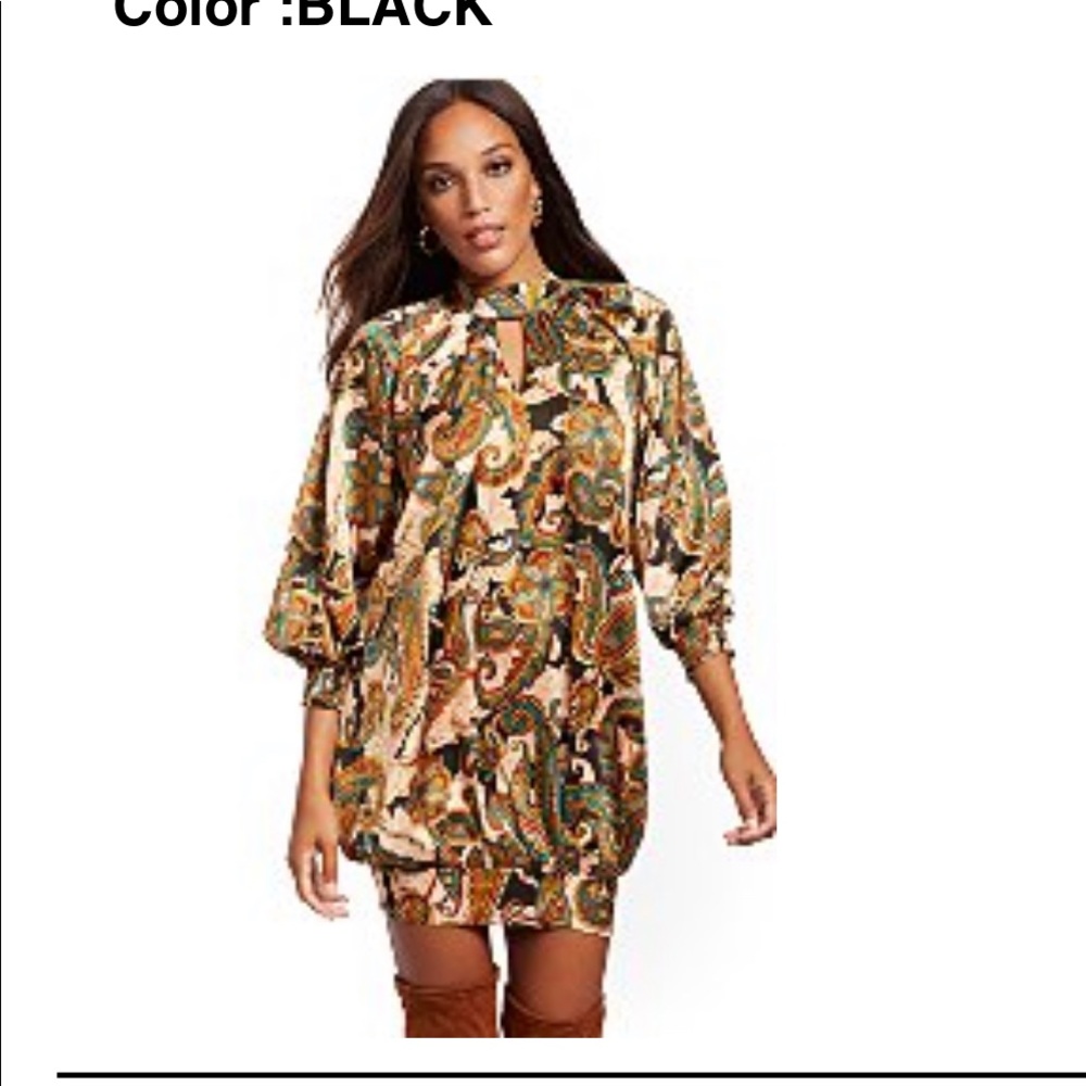 Paisley Tunic Dress